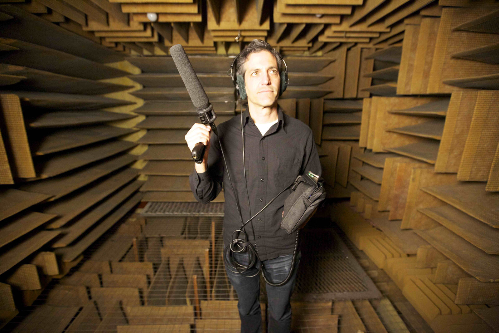 sam green in anechoic chamber